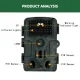 60MP 4K Green Trail Hunting Camera with WIFI Night Vision and IP66 Waterproof image: 7