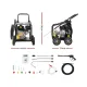 Giantz Petrol High Pressure Cleaner Washer 20M Hose Gurney image: 2